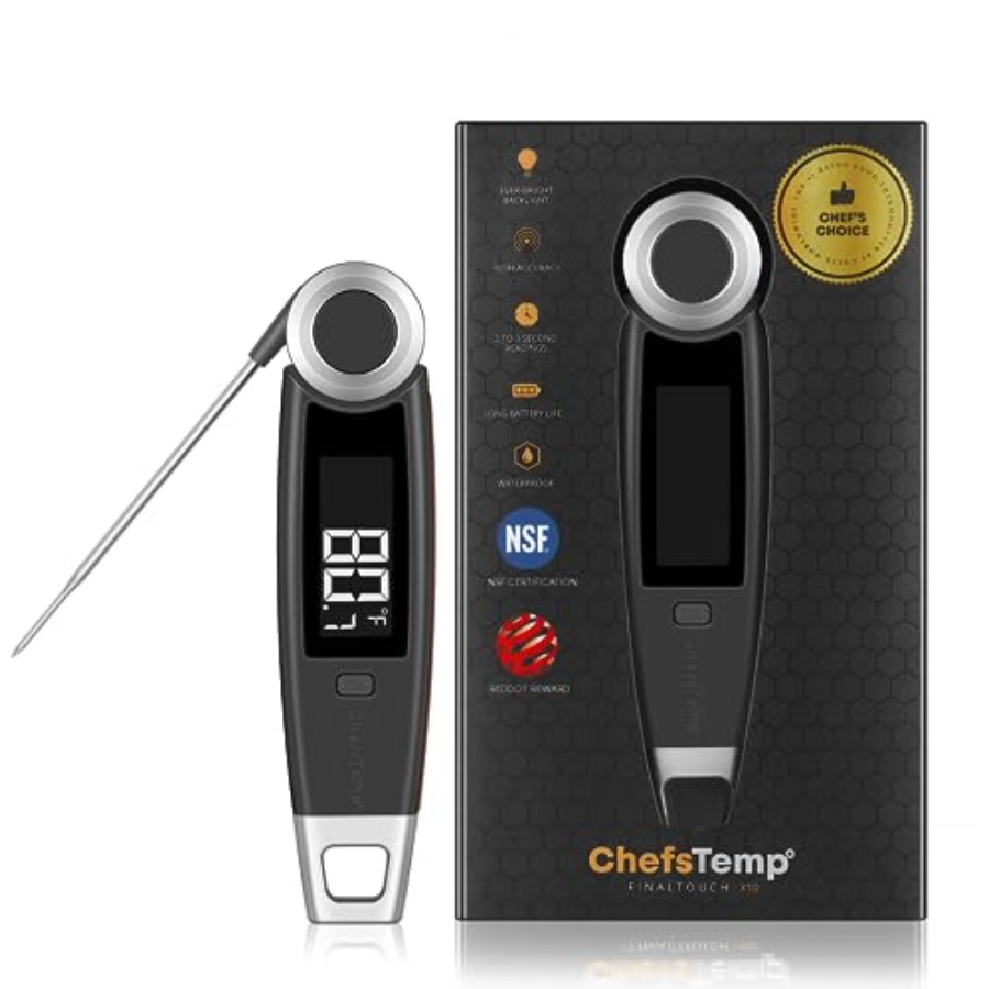 Meat Thermometer - Finaltouch X10 Instant Read Digital Meat
