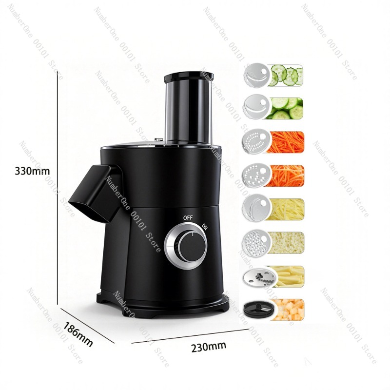 Kitchen Gadgets Vegetable Cutter - Premium Multifunction Electric Salad Maker Automatic