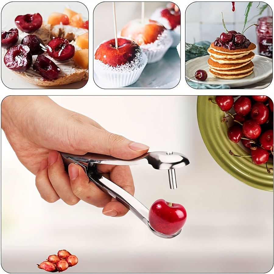 Kitchen Gadgets And Tools - 1pc Stainless Steel Fruit Pitter Cherry