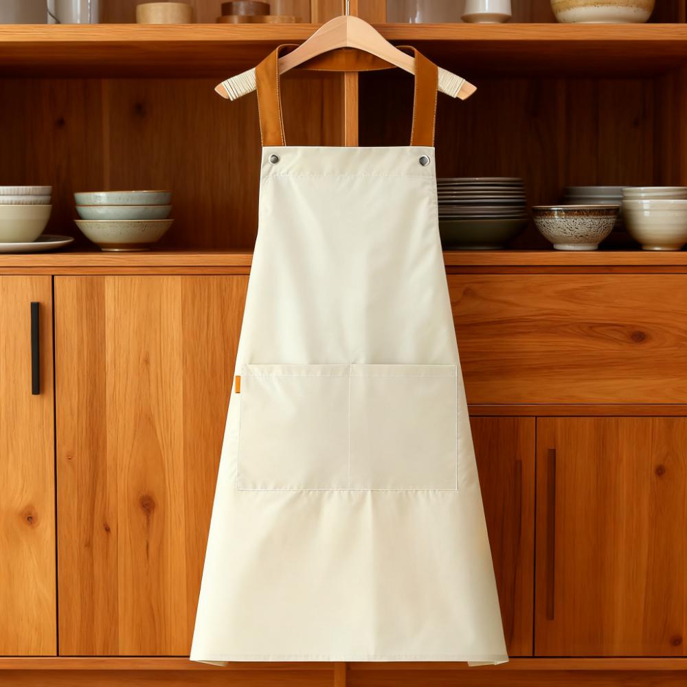 Kitchen Gadgets Trending - Pure Color Oil-Proof Waterproof Cooking Apron