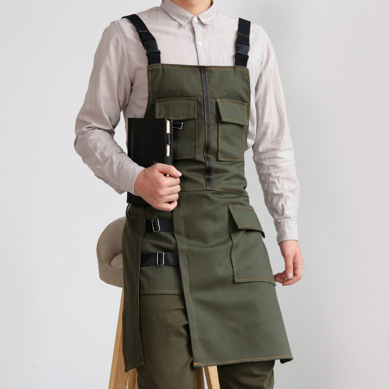 Kitchen Gadgets Trending - Fashion Apron Kitchen Restaurant Barber Bakery