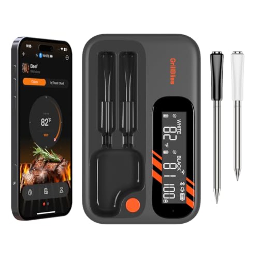 Meat Thermometer - Wireless Meat Thermometer - 5G Wi-Fi