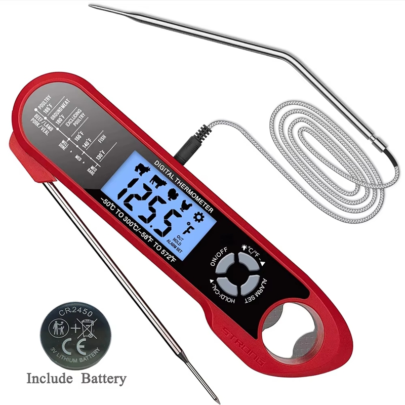 Meat Thermometer - Dual-Probe Meat Thermometer Digital Kitchen Cooking