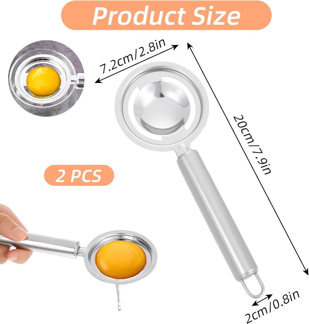 2 Pcs Egg Yolk Separator, Stai - Egg Separator Tool recension och pris