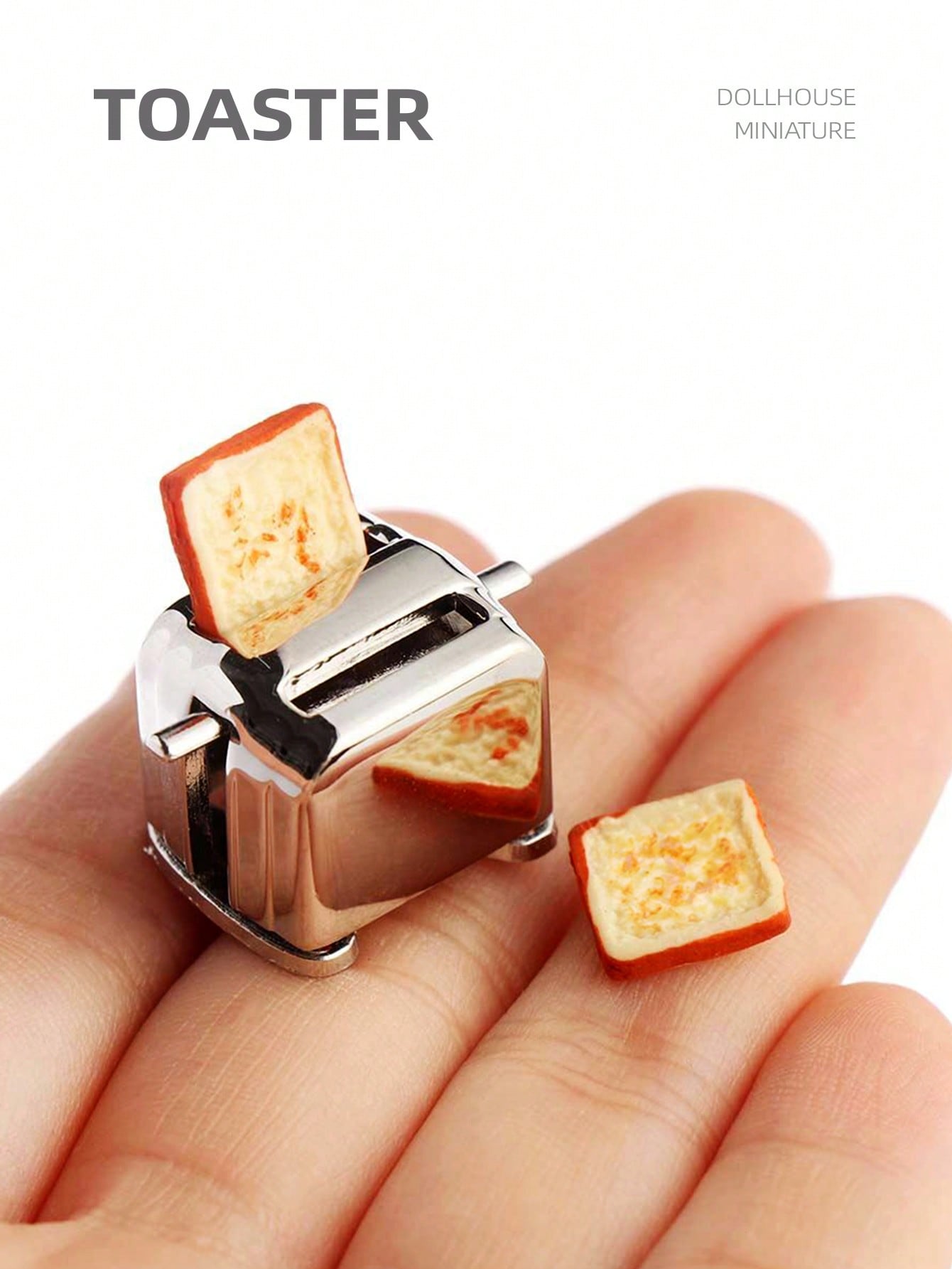 1:12 Dollhouse Miniature Toast - Kitchen Gadgets Website recension och pris