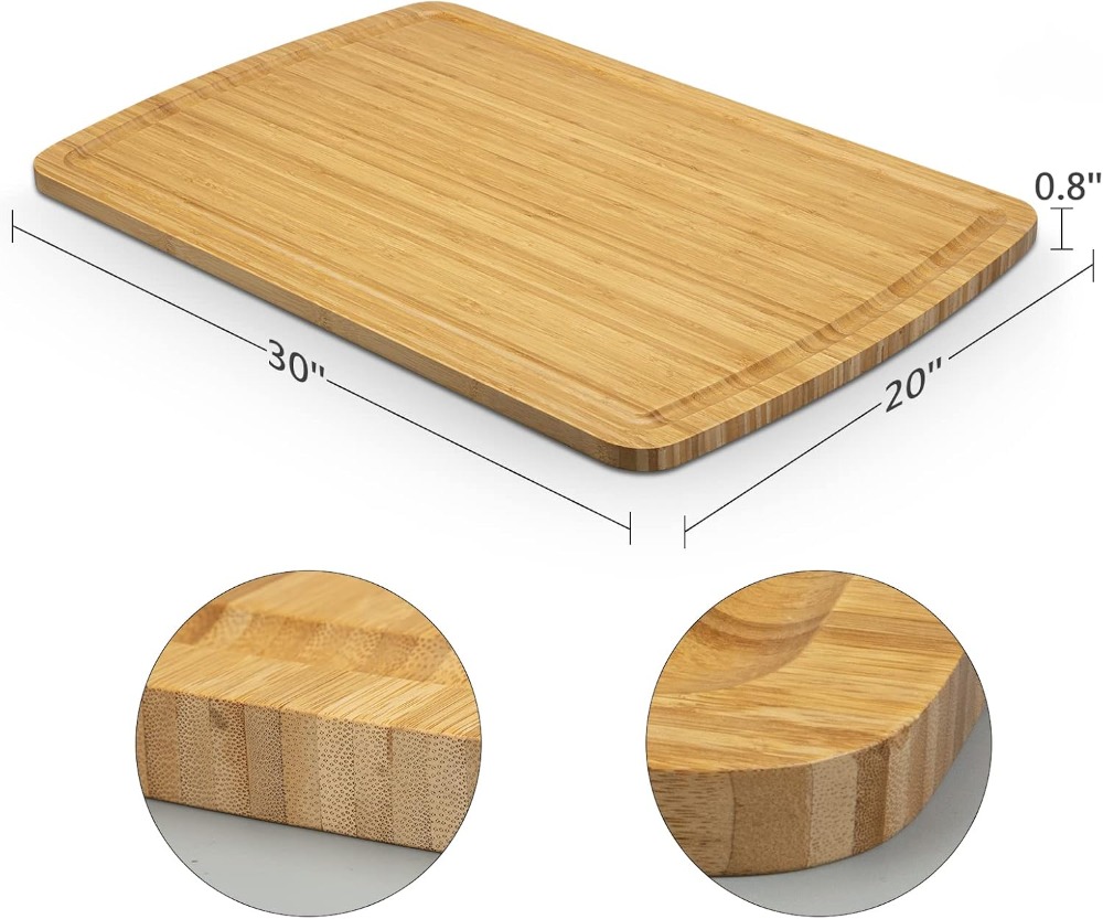 76 cm Extra Large Bamboo Cutti - Bamboo Cutting Board recension och pris