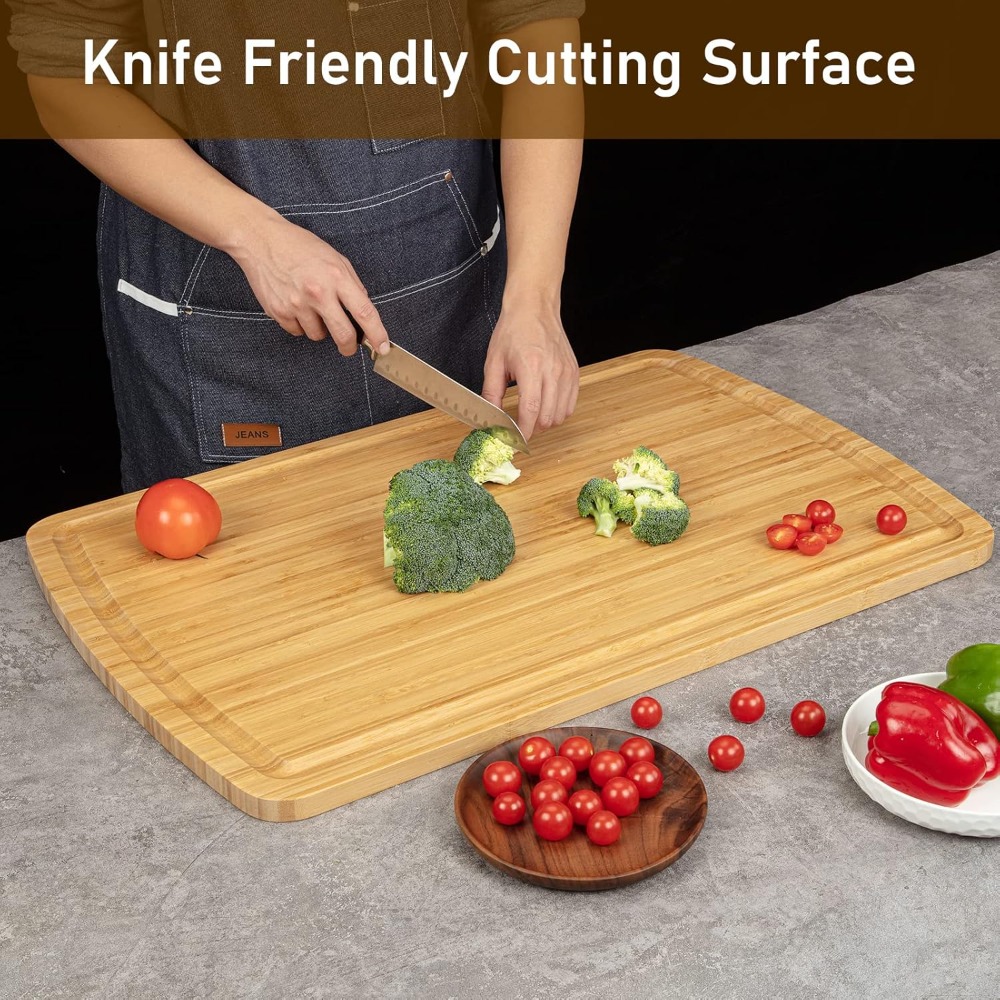76 cm Extra Large Bamboo Cutti - Bamboo Cutting Board recension och pris