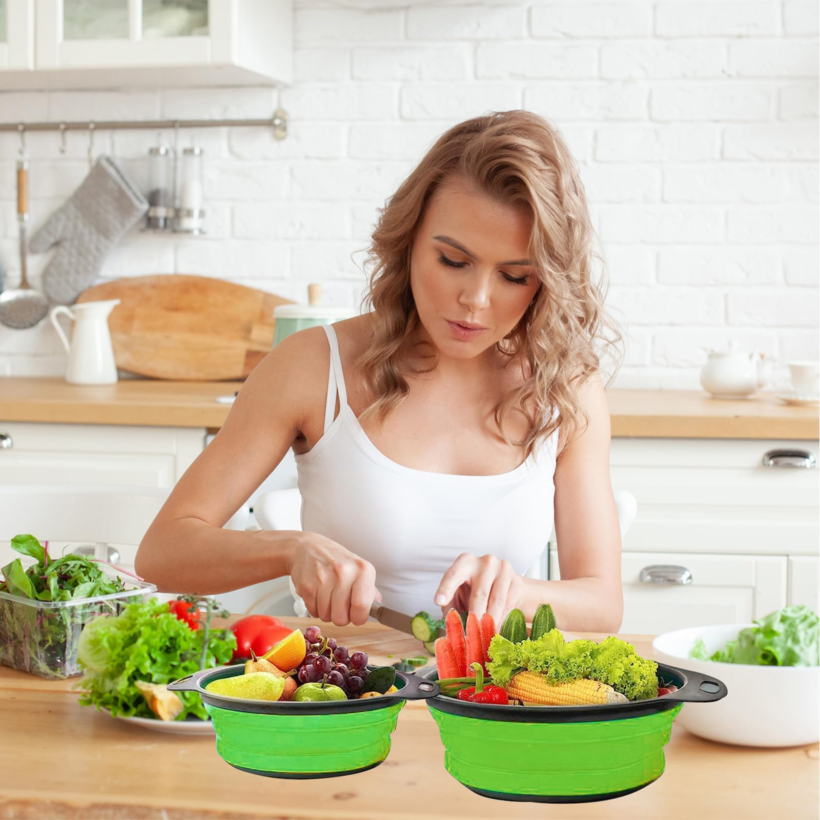Collapsible Silicone Strainer  - Kitchen Gadgets Store recension och pris