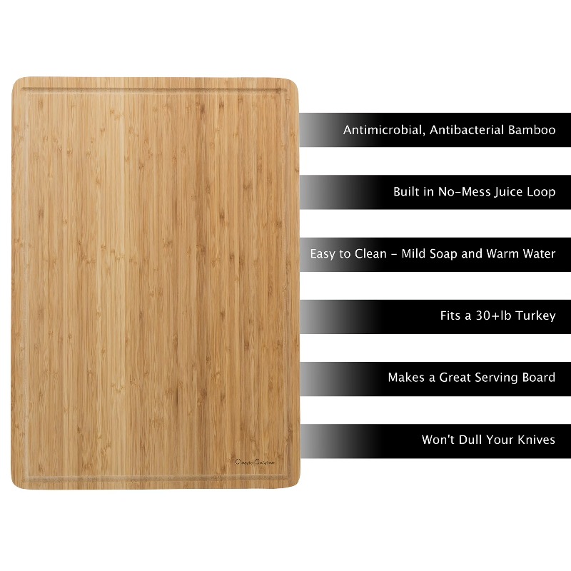 Extra-Large Bamboo Cutting/Ser - Bamboo Cutting Board recension och pris
