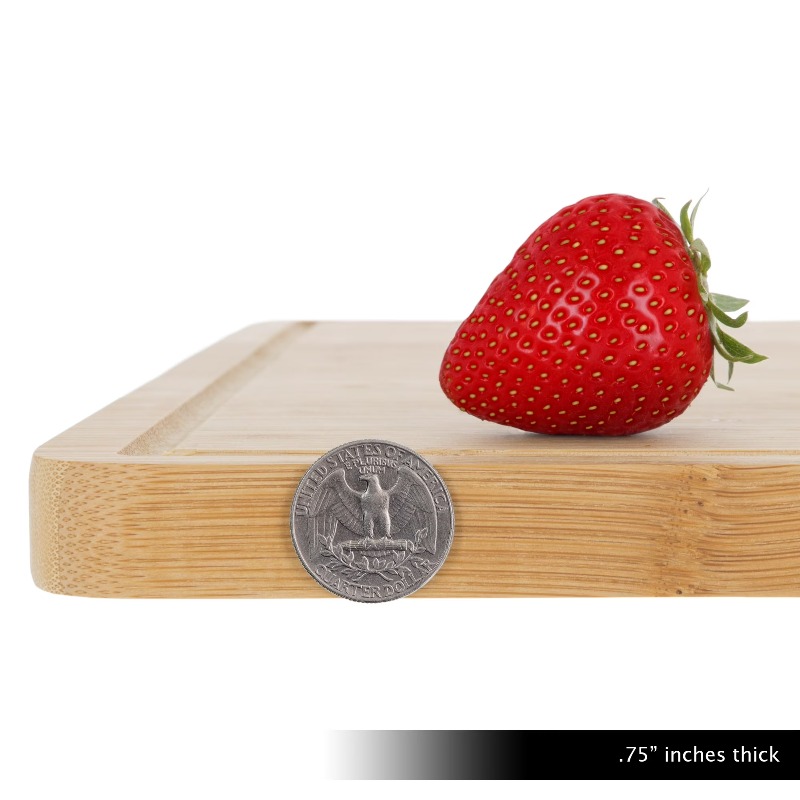 Extra-Large Bamboo Cutting/Ser - Bamboo Cutting Board recension och pris