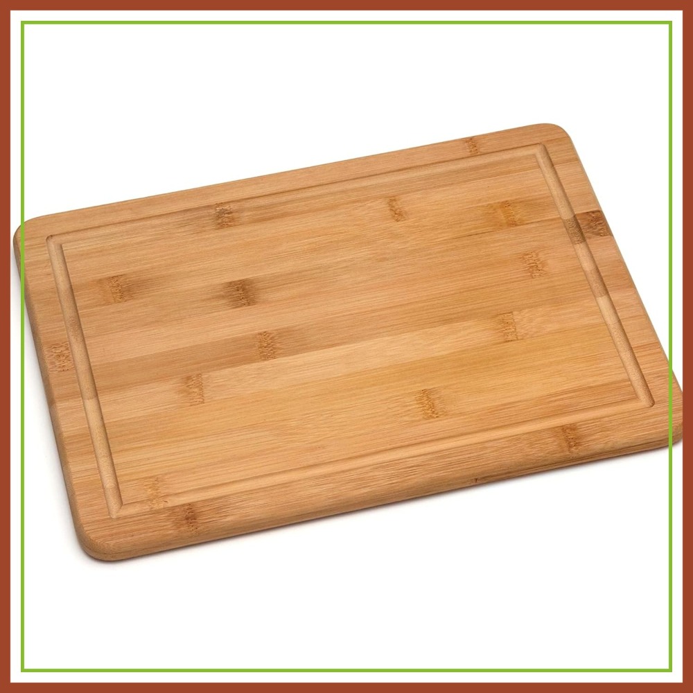 Non-Slip Bamboo Cutting Board  - Bamboo Cutting Board recension och pris