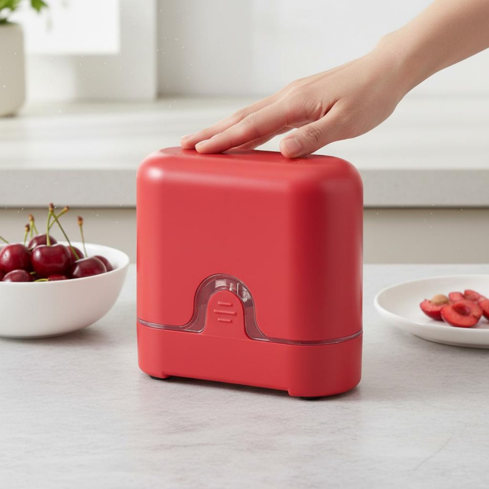 2-in-1 Cherry Pitter and Cutte - Kitchen Gadgets And Tools recension och pris