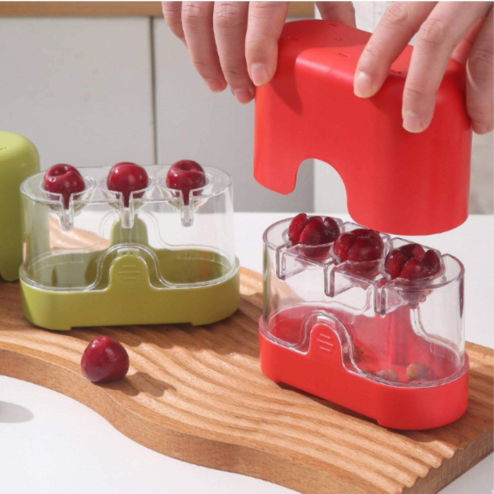 2-in-1 Cherry Pitter and Cutte - Kitchen Gadgets And Tools recension och pris