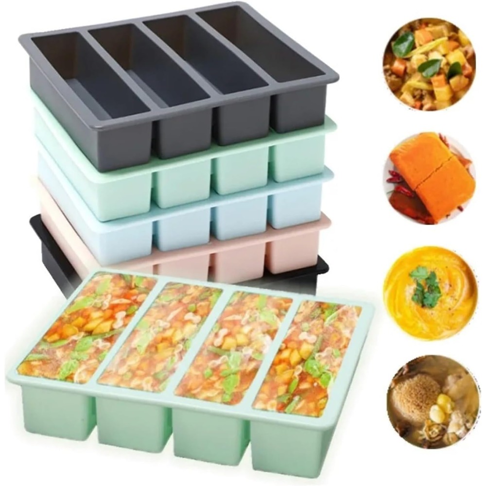 Silicone Freezer Trays with Li - Kitchen Gadgets Store recension och pris