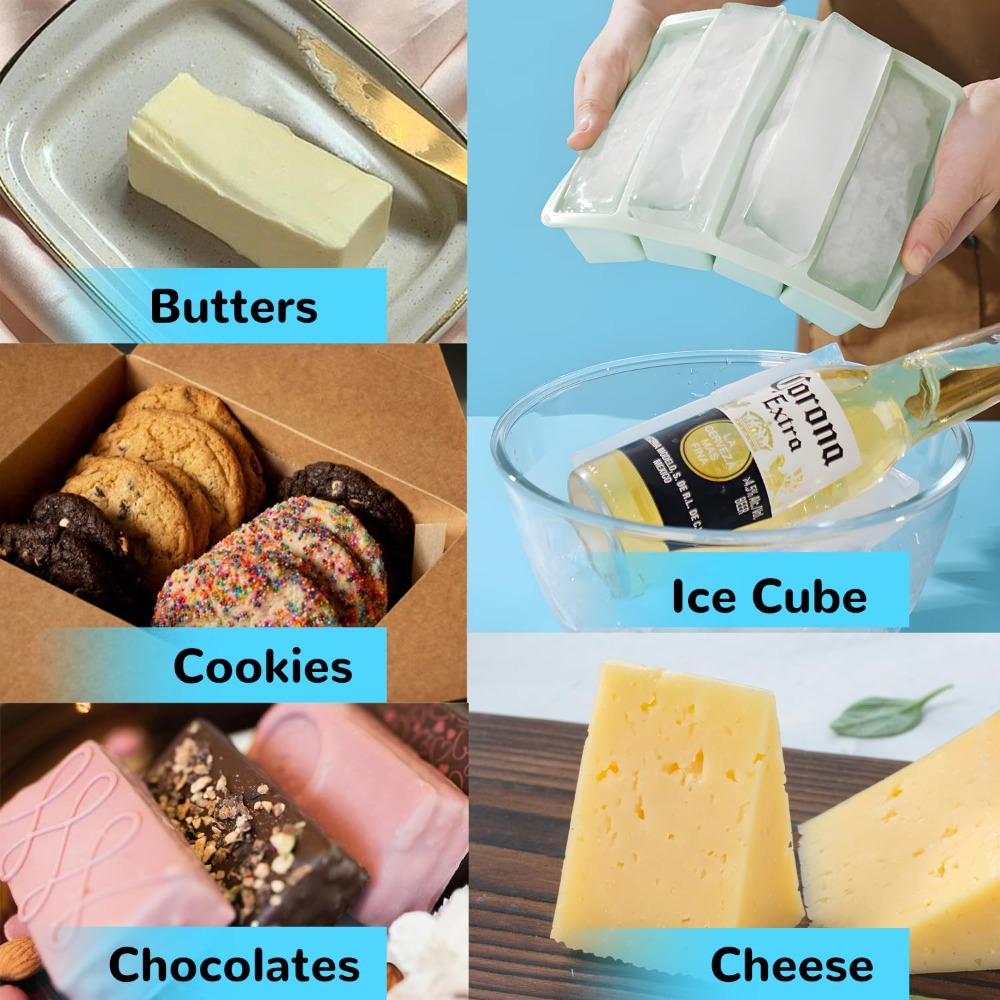 Silicone Freezer Trays with Li - Kitchen Gadgets Store recension och pris