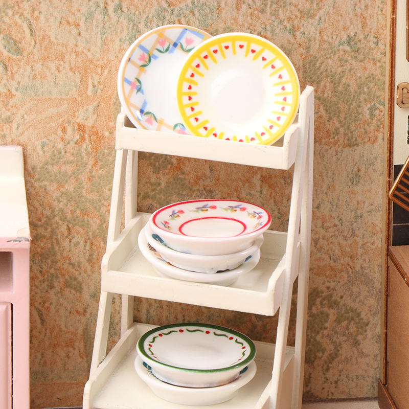5Pcs 1/12 Dollhouse Mini Plate - Kitchen Gadgets Website recension och pris
