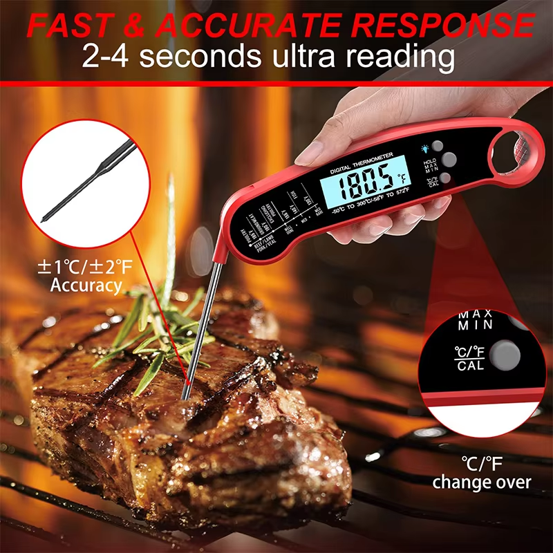 Digital Meat Thermometer High  - Meat Thermometer recension och pris