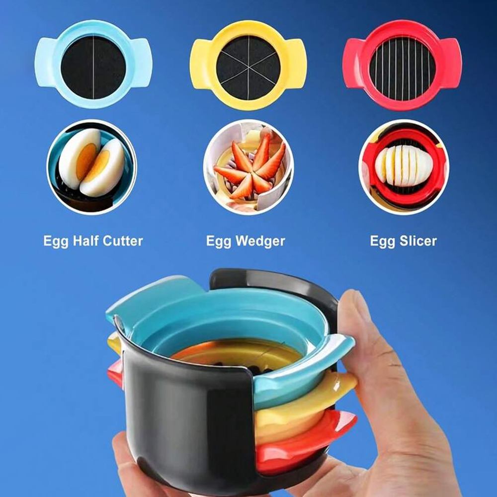 3 In 1 Egg Slicer Egg Cutter S - Egg Separator Tool recension och pris