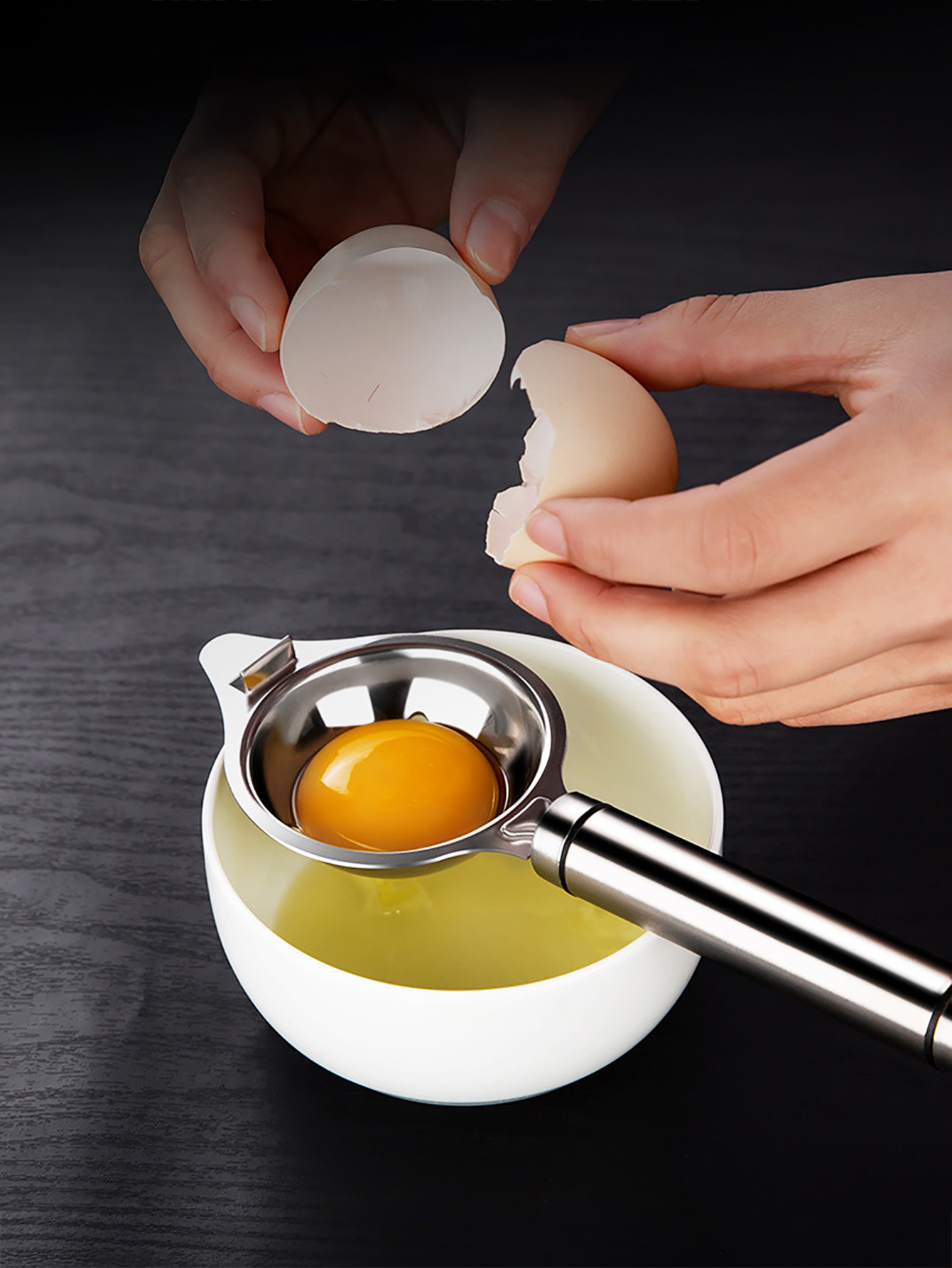 Stainless Steel Egg Separator  - Egg Separator Tool recension och pris