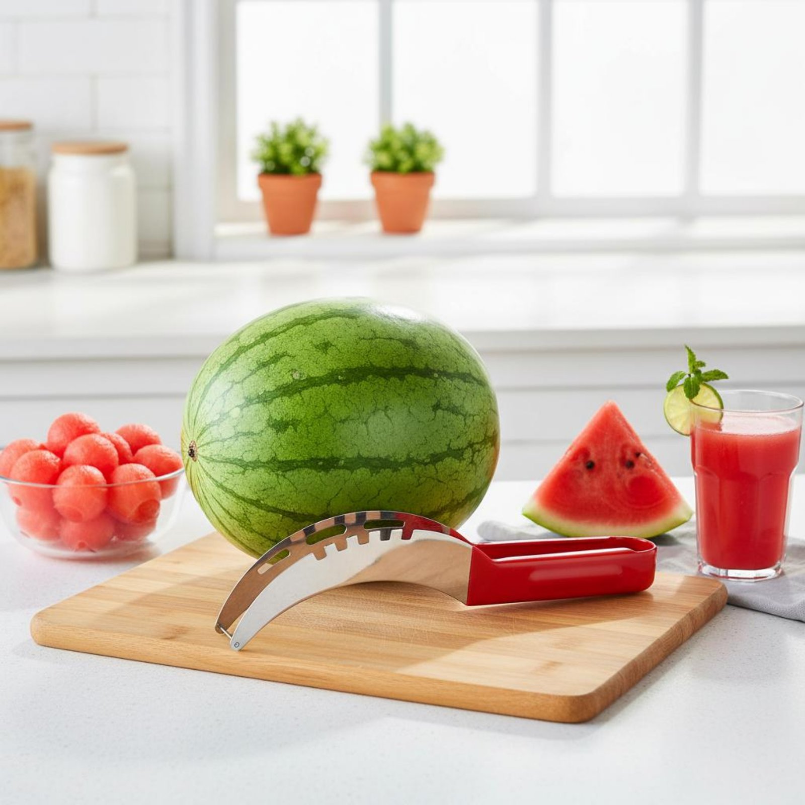 Watermelon Cube Cutter Food Gr - Kitchen Gadgets And Tools recension och pris