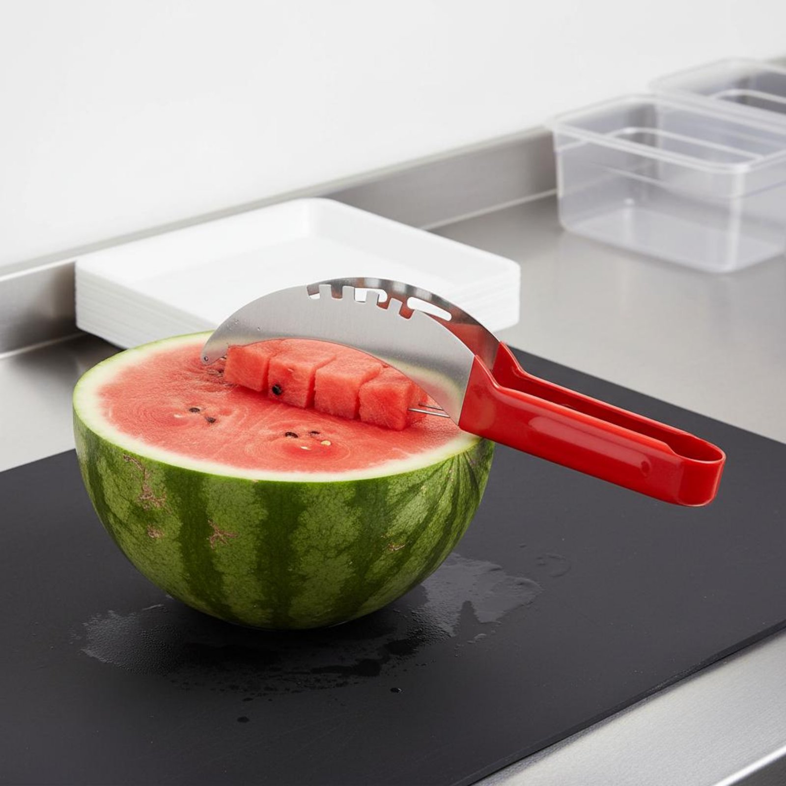 Watermelon Cube Cutter Food Gr - Kitchen Gadgets And Tools recension och pris