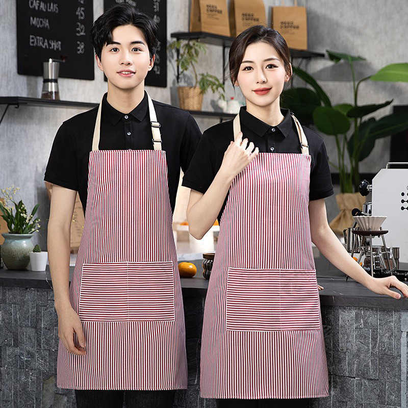 Linen Striped Apron Breathable - Kitchen Gadgets Trending recension och pris