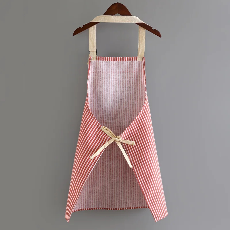 Linen Striped Apron Breathable - Kitchen Gadgets Trending recension och pris
