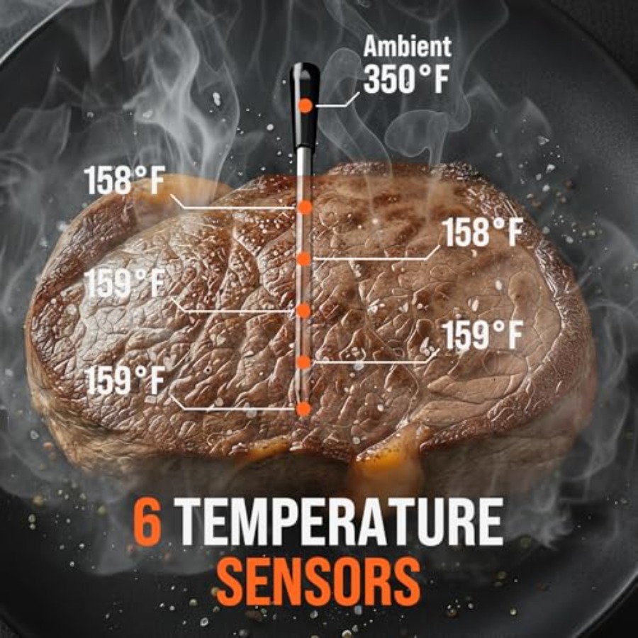 Upgraded Smart Bluetooth Wirel - Meat Thermometer recension och pris