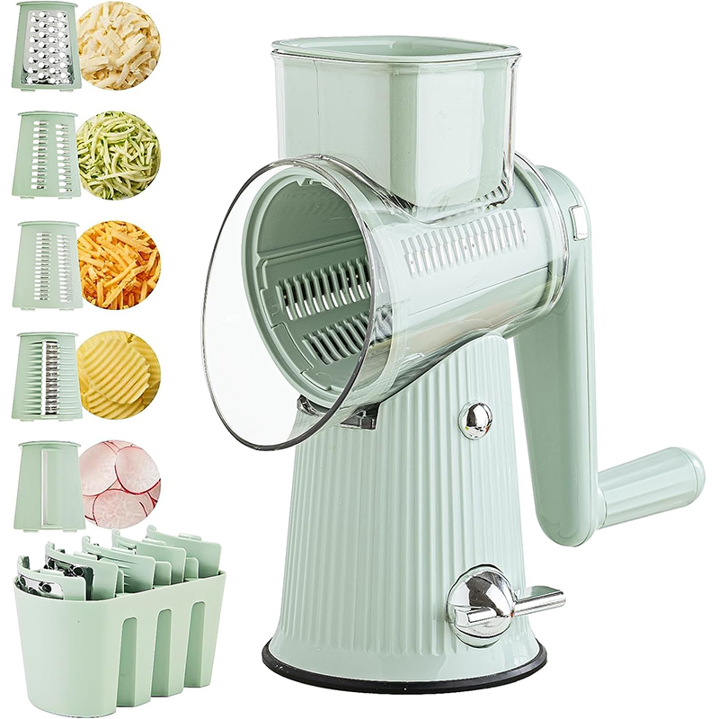 5 in 1 Rotary Cheese Grater wi - Cheese Grater Box recension och pris