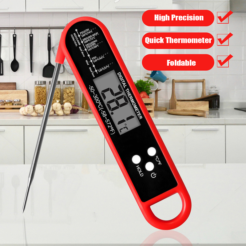 Foldable Meat Thermometer Digi - Meat Thermometer recension och pris