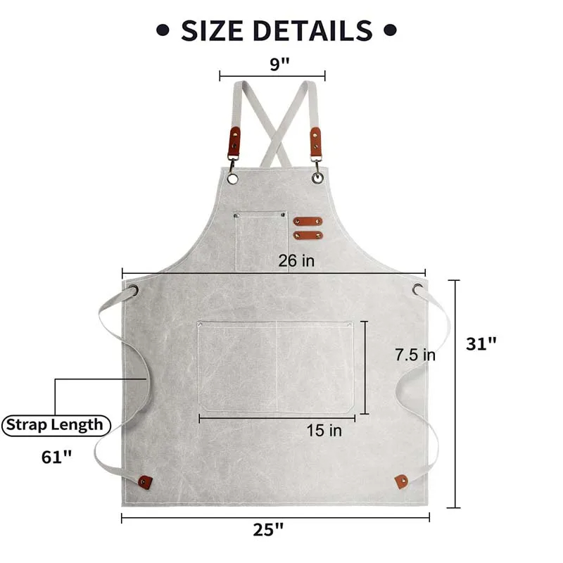 Household Canvas Apron Oil-pro - Kitchen Gadgets Trending recension och pris