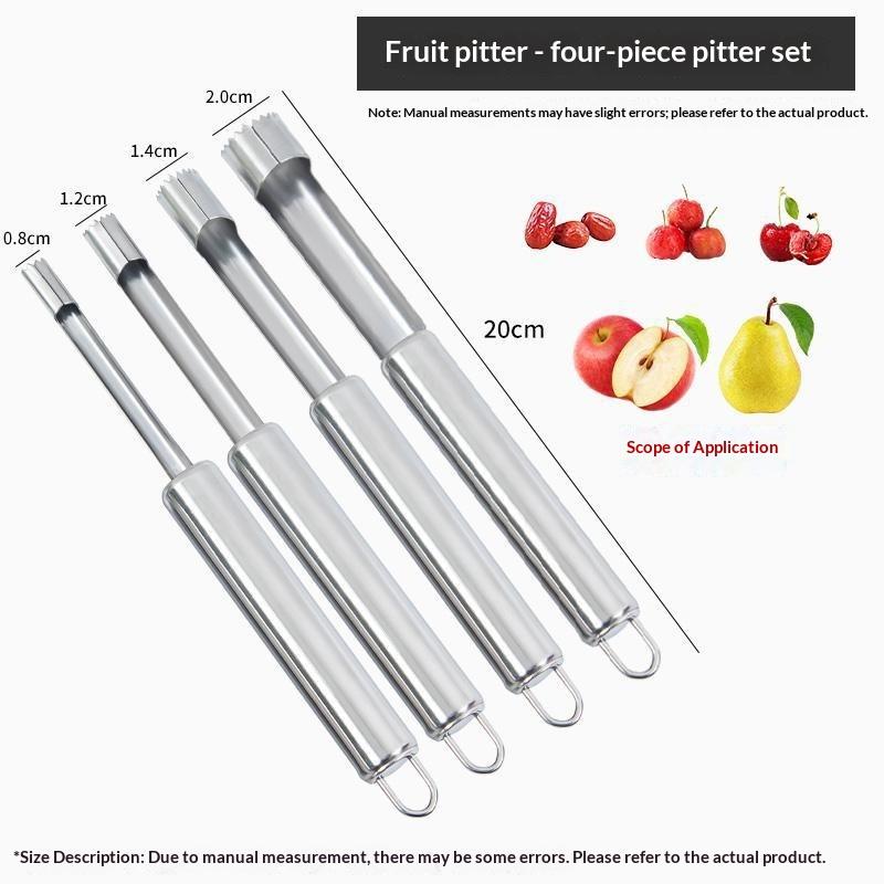 4pcs Fruit Core Remover Cutter - Kitchen Gadgets And Tools recension och pris