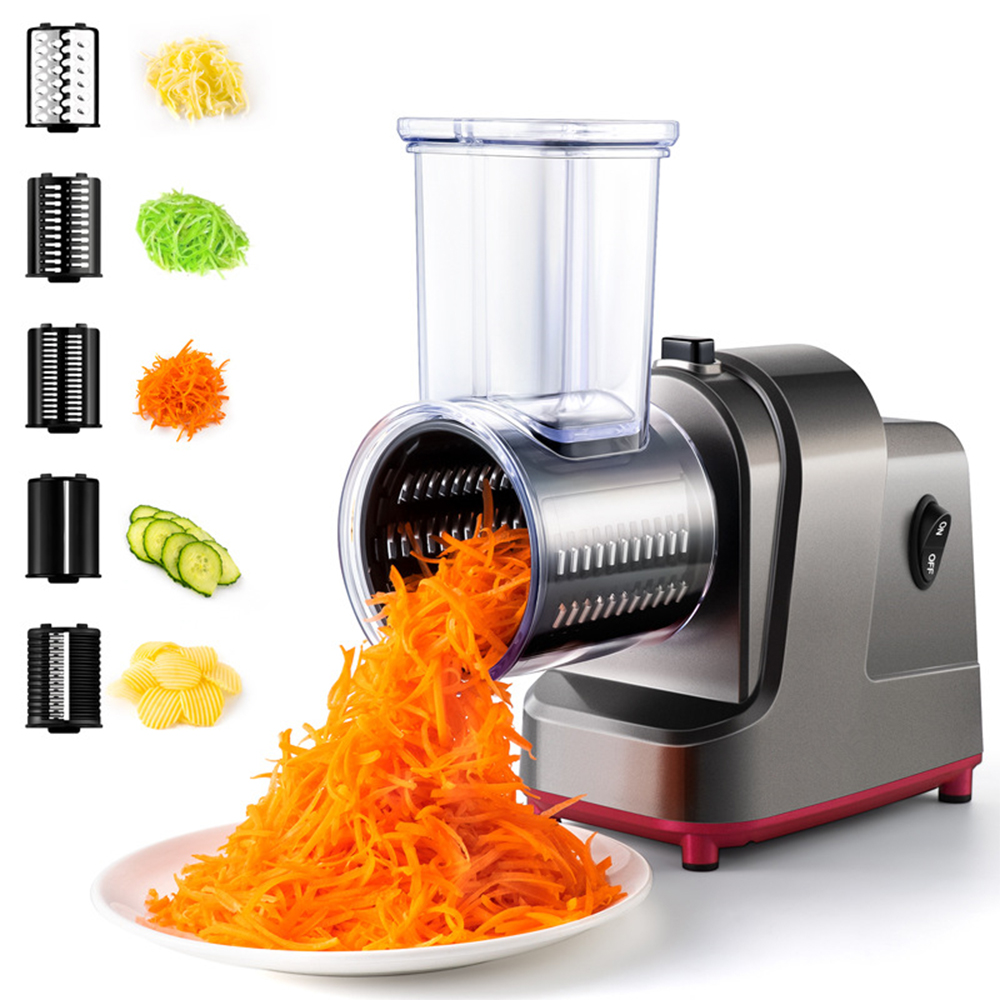 LMETJMA 250W 5 in 1 Electric V - Cheese Grater Box recension och pris