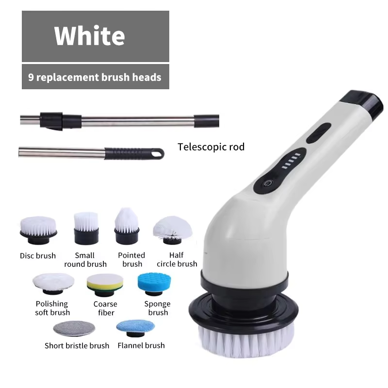 9-in-1 Electric Cleaning Brush - Kitchen Gadgets Electric recension och pris