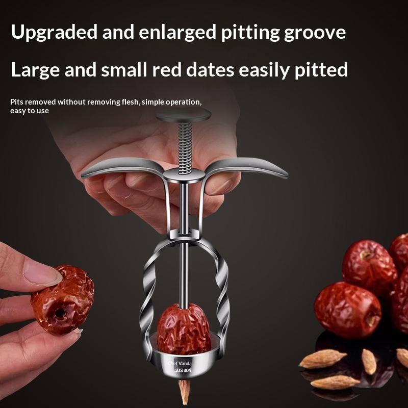 Stainless Steel Red Date Pitte - Kitchen Gadgets And Tools recension och pris