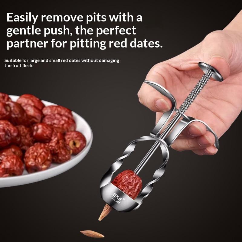 Stainless Steel Red Date Pitte - Kitchen Gadgets And Tools recension och pris