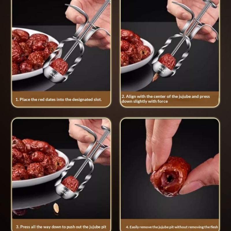 Stainless Steel Red Date Pitte - Kitchen Gadgets And Tools recension och pris