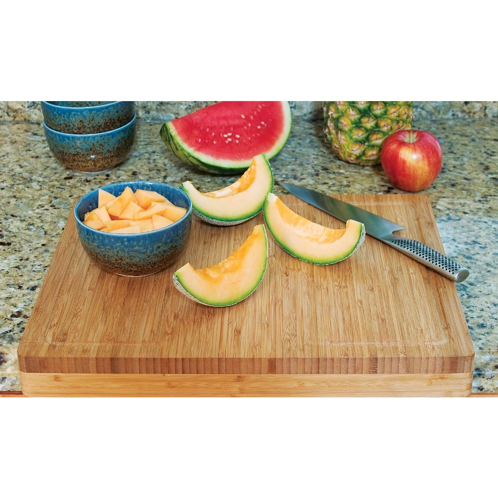 Bamboo Over-the-Counter Cuttin - Bamboo Cutting Board recension och pris