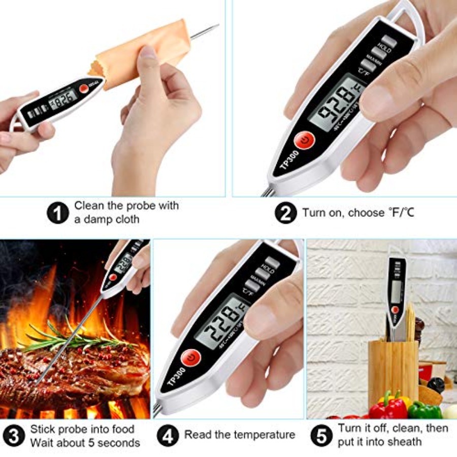 Meat Food Thermometer, Digital - Meat Thermometer recension och pris