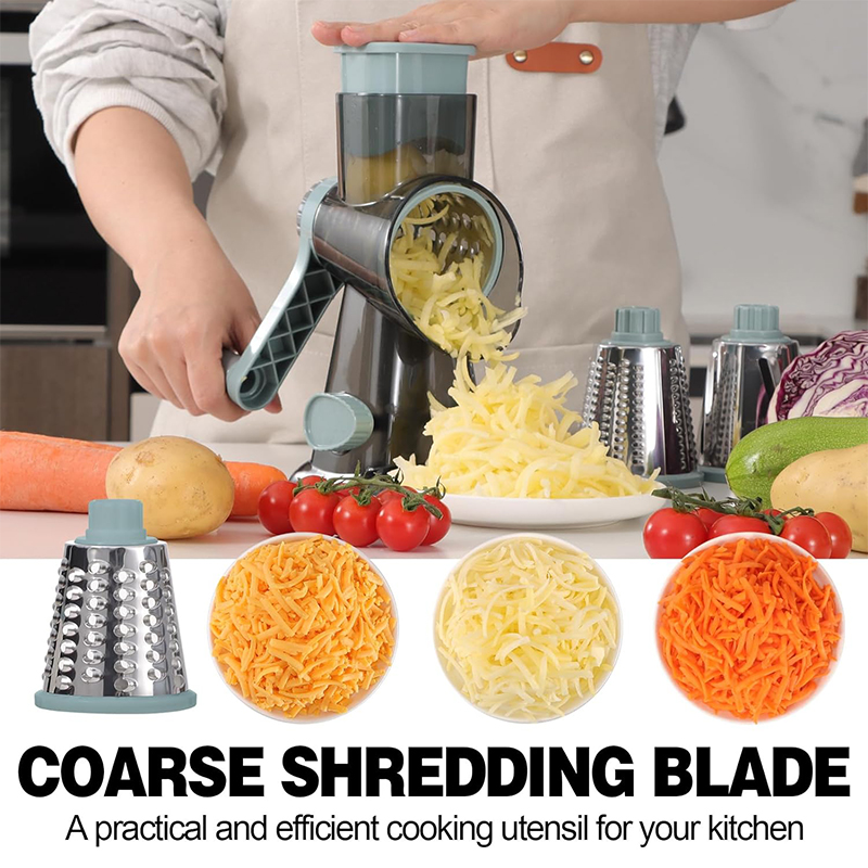 LMETJMA 3 in 1 Rotary Cheese G - Cheese Grater Box recension och pris