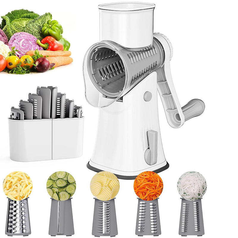 LMETJMA 5 in 1 Rotary Cheese G - Cheese Grater Box recension och pris
