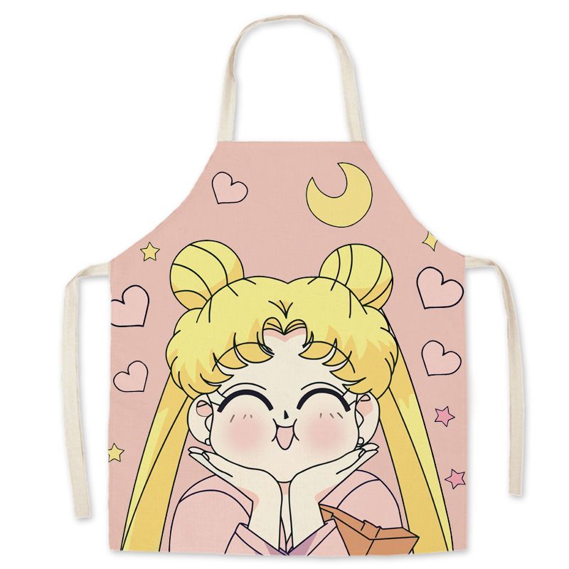 Sailor Moon Apron Cute Cartoon - Kitchen Gadgets Trending recension och pris