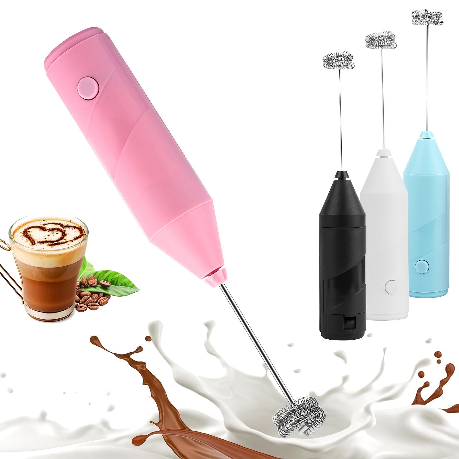 1-Pack Handheld Electric Milk  - Kitchen Gadgets Electric recension och pris