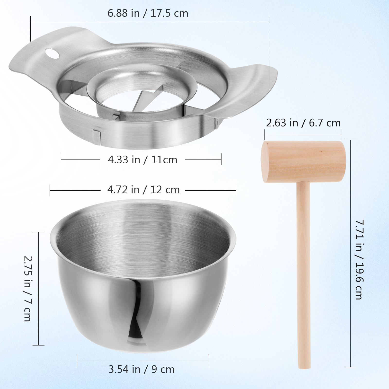 1 set 1 Set Stainless Steel Po - Kitchen Gadgets And Tools recension och pris