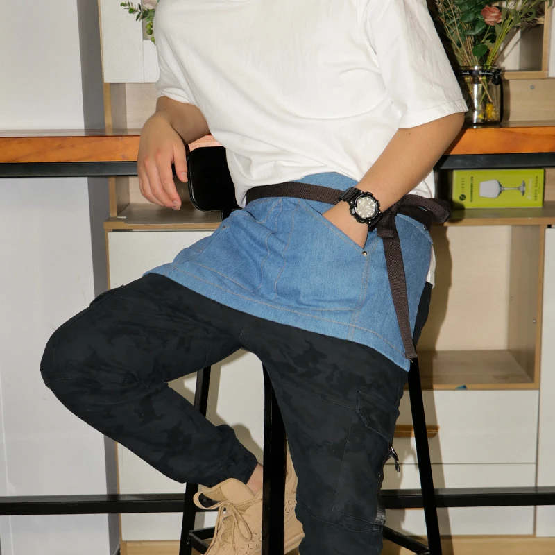 Fashion Blue Denim Waist Half  - Kitchen Gadgets Trending recension och pris