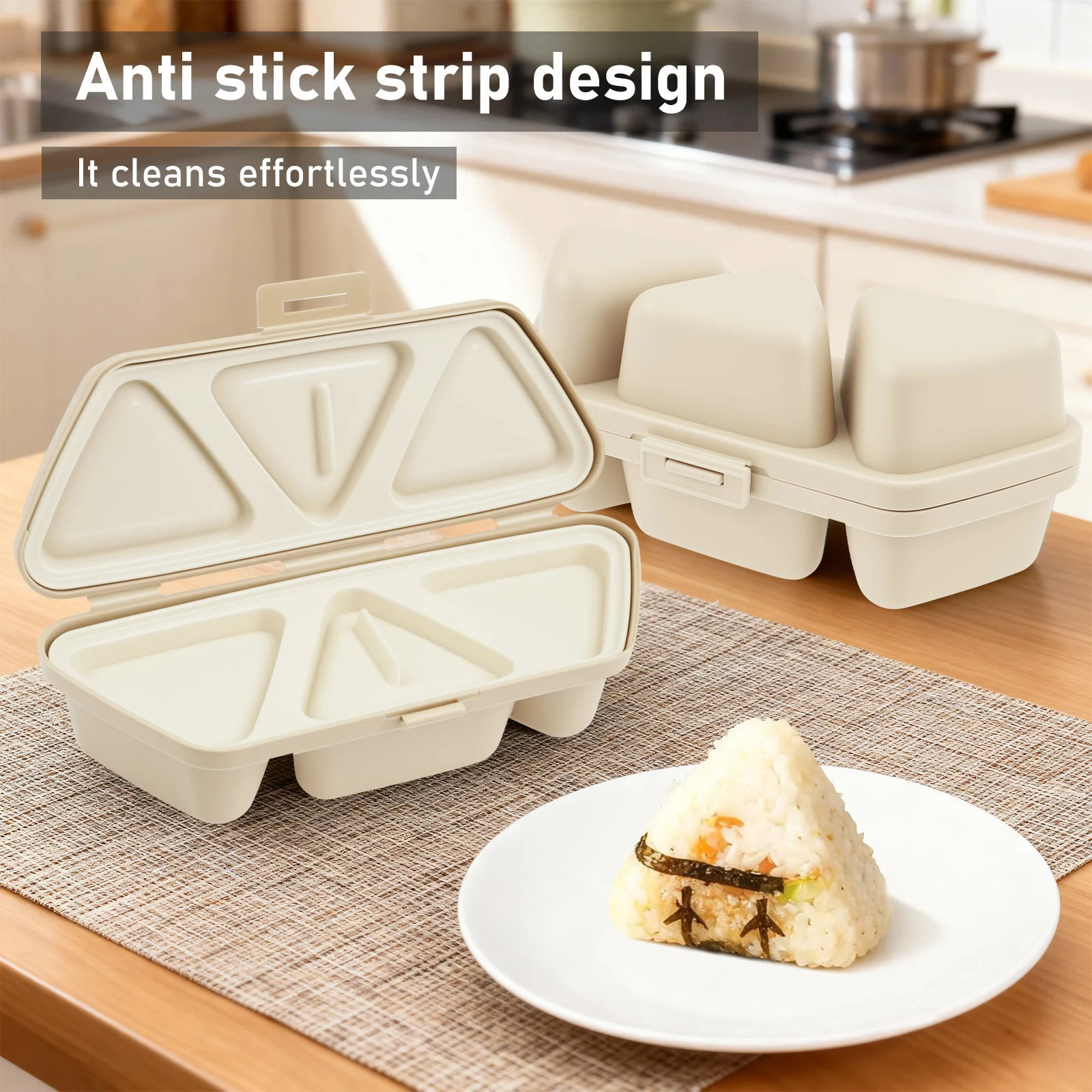 6 In 1 Onigiri Mold Triangle O - Kitchen Gadgets Store recension och pris