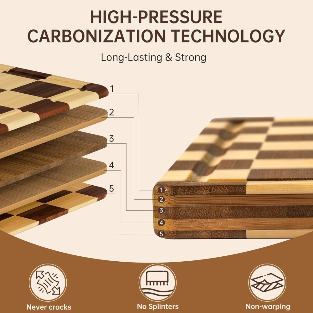 Bamboo Cutting Board for Kitch - Bamboo Cutting Board recension och pris
