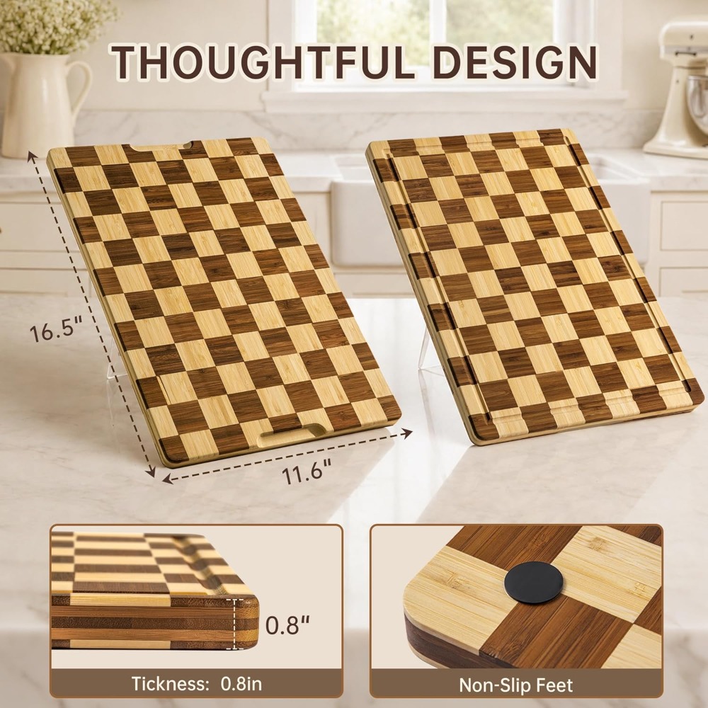 Bamboo Cutting Board for Kitch - Bamboo Cutting Board recension och pris