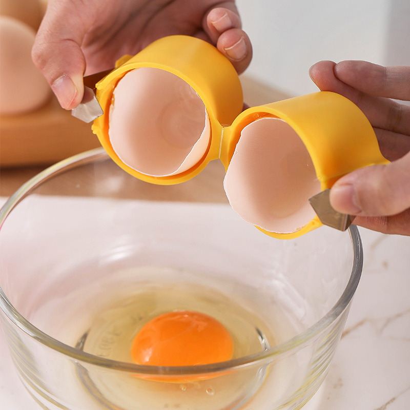Egg Cracker Beater Yolk White  - Egg Separator Tool recension och pris