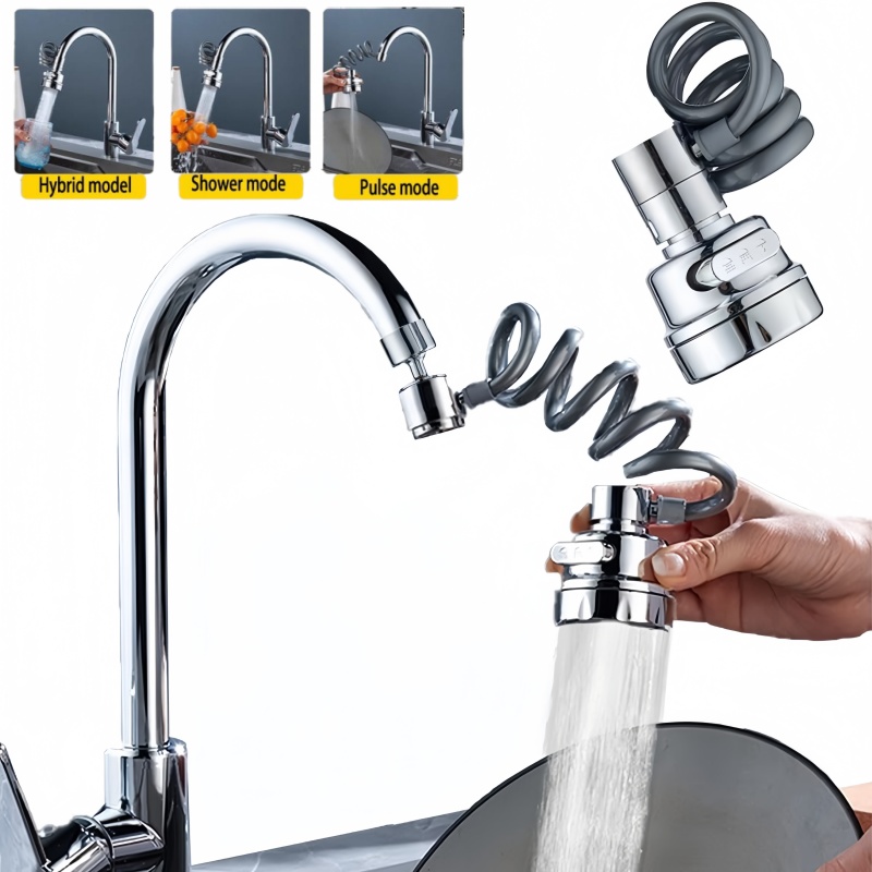 New 3 Modes Sink Faucet Extens - Kitchen Gadgets Youtube recension och pris